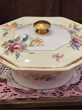 Haviland Limoges “ Nosegay” Vegetable Bowl